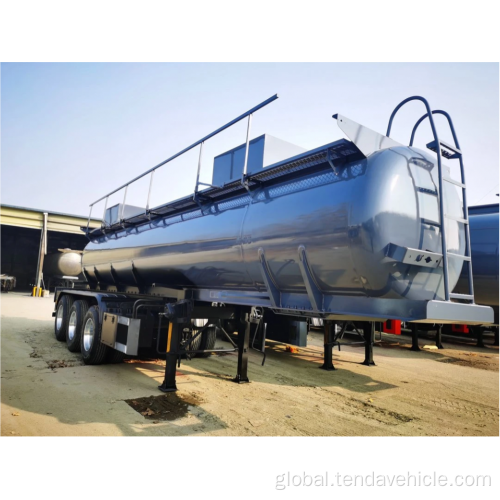 Chemical Stainless Tank Trailers Chemical liquid 40 CBM tank semi-trailer Supplier